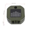 Hiking Compass, Waterproof Professional Military Compass Outdoor Survival Compass with