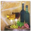 BANBERRY DESIGNS Lighted Wine Canvas Print Wall Art - LED