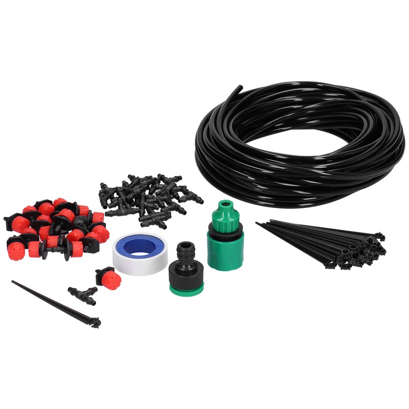DIY Automatic Drip Irrigation Kit 20m Adjustable Nozzle Irrigation System