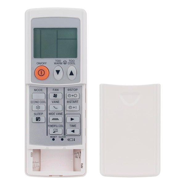 ALLIMITY Replace Air Conditioner Remote Control Suitable for Mitsubishi Air Conditioner AC A/C KD06ES MSZ-FD50VA MSZ-FD25VA MSZ-FD35VA MSZ FD50VA FD25VA FD35VA SRK25ZMA MSZ-FH25VE MSZ-FH50VE