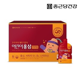 Jongkundang Health 종근당건강 국내산 6년근 어린이 홍삼 튼튼업 1세트 Jonggeun Dang Health Domestic 6-Year-Old Children's Red Ginseng Strength Up Set 1