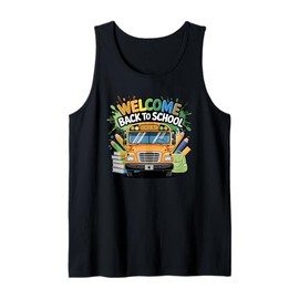 Funny Back to School Gift Adults Men Women Kids Boys Girls Tank Top