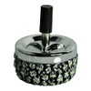 Nulite Glow in the Dark Spinning Ashtray - Skulls