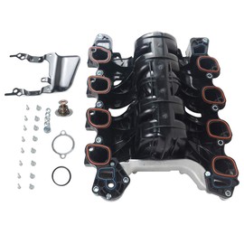 615-175 Upper Intake Manifold with Gaskets Replacement for Ford Crown Victoria Explorer Mustang Lin-coln Town Car Mer-cury Grand Mar-quis Mount-aineer 4.6L V8 3W7Z9424AA 3W7Z9424AE 9W7Z9424A