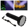 128 LED UV Flashlight Black Light LED Torch Lamp for