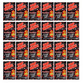 The Hampton Candy Company Pop Rocks Strawberry, 24 Pack, Popping Candy, Fun Candy