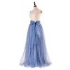 Women Wedding Long Maxi Puffy Tulle Skirt Floor Length A