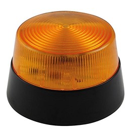 WARNING FLASHER, LED, 12V, 77MM, AMBER | VISUAL SIGNAL INDICATOR UNITS AUTOMATION SIGNALING, 1 X QTY - HAA40AN