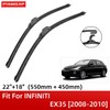 2 Wipers 22" 18" Front Wipers Replacement Fit for INFINITI