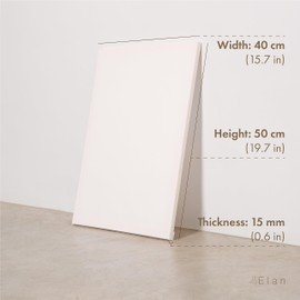 Elan Stretched Canvases 16x20, 6-Pack Canvases for Painting Painting Canvas Bulk, Stretched Canvas for Adults Blank Canvas for Painting, Painting Canvases, Paint Canvases for Painting, Art Canvas