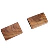 CrweanWcee Wrist Rest, Palmrest, Separate Type, Wooden, Natural Wood, Left