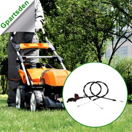 Gpartsden 587326601 429638 Engine Zone Control Cable fits Craftsman Poluan Sears Roper Replaces 583451701 429638 438385