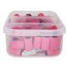 Paquete Limas Barrilito Rosas Uñas #80#120#220 Fantasy Nails