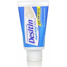 DESITIN Rapid Relief Diaper Rash Creamy Ointment 2 oz (Pack of 4)