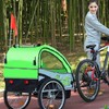 0XBIT Bicycle Trailer, 2 Pieces Bicycle Towing Hitch Bicycle Trailer