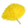Qiterr Pompoms Cheer,Chear Poms Cheerleader Poms Aerobics Dance Useful Accessories(Yellow)