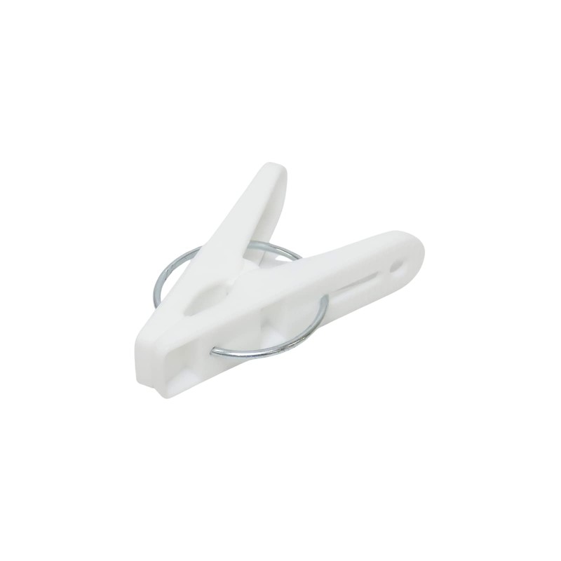 Towa Sangyo Neosul Laundry Pinch White Clothespins Approx. 1.4 x