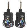 Guitar Wireless System Transmitter Receiver Electronic Pickup Reverb Treble Bass