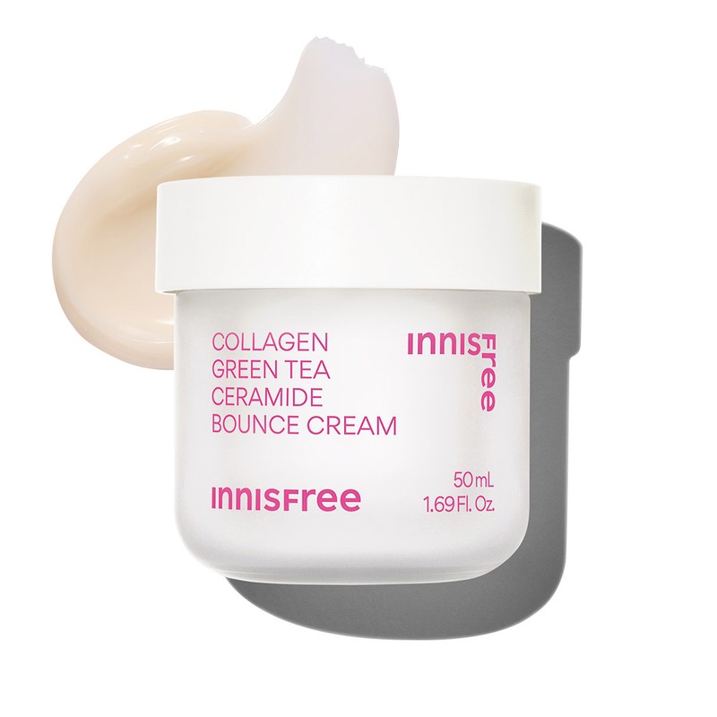Innisfree [이니스프리]콜라겐 그린티 세라마이드 탄력 장벽 크림 [Innisfree] Collagen Green