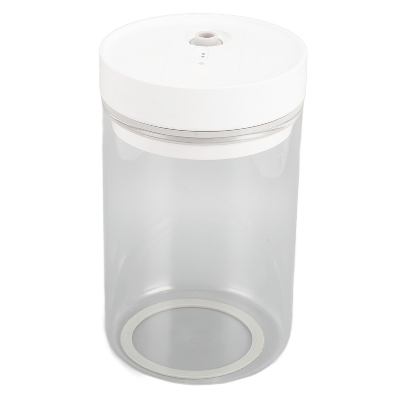1100ml Electric Coffee Canister Glass Vacuum Sealer Jar Lasting Freshness