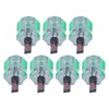 BAOFUYA 7Pcs Flathead Screwdriver Stubby Slotted Screwdriver Sewing Machine Screwdriver