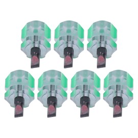 BAOFUYA 7Pcs Flathead Screwdriver Stubby Slotted Screwdriver Sewing Machine Screwdriver Mini Short Screw Driver