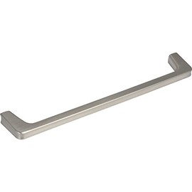Schüco Prigot LA 100001685 Drawer Handle 160 mm Width 170 mm Die-Cast Zinc Stainless Steel Effect Silver