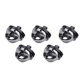 5 piezas Tornillo de cámara de 1/4 pulg., Reemplazo del convertidor del adaptador de conexión del tornillo de montaje de 1/4 pulg., Para la placa de liberación rápida de la correa de hombro