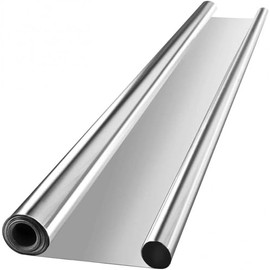 Generic Hydrolux Highly Reflective Mylar Film Roll for Outdoor, Grow Room, Indoor Decoration, Aluminum Paint Coated Silver (Thickness 2 Mil, Size 4' x 50')