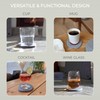 Natureva Home - Stone Coasters, Set of 6 | Super