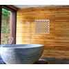 Lattice Panel with a Bead Rope Design MDF Home &