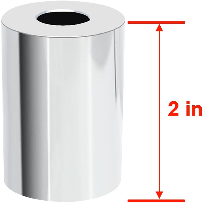 VPZMT 2'' Rise Handlebar Risers Extension 1-1/4'' Handlebars Spacers for