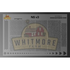 NS v3 Mesh Fishing Lure Airbrush Stencil - Mylar Reusable (7 Mil Clear Mylar)