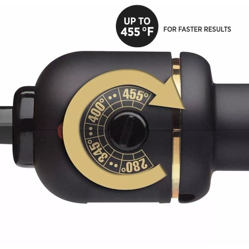 Hot Tools - Plancha Para Rizar Barril Cónico Invertido