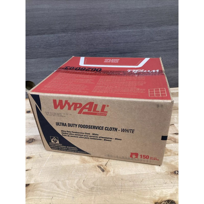Kimberly-Clark 150ct WypAll Ultra Duty Foodservice Towels Extended Use Reusable