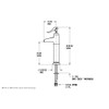 Pfister LG40YP0C Ashfield Single Control Vessel Bathroom Faucet in Polished