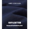 Amy Coulee Pantalones cortos de ajuste clásico para hombre con