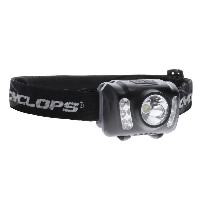 CYCLOPS 210 Lumen Headlamp, Tactical Durable Lightweight Compact Adjustable Stretch