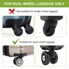 Hesdtcet Luggage Wheel Protectors Covers Suitcase Wheel Protectors Luggage Compartment