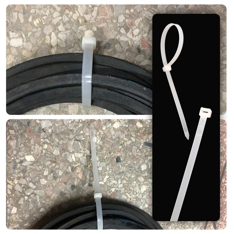 200 Pack Bulk KOOWIN Small 4 Inch Nylon Plastic Cable