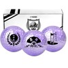 Golf Ball Set 77 Years Old Kishu Purple Birthday Thank