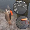 Techson Fish Stringer Kit, Portable Live Fish Large Buckle Lock,