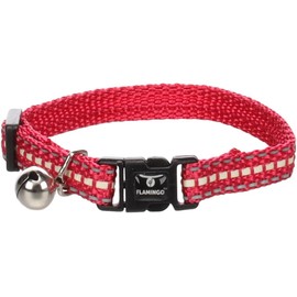 Flamingo Cat Collar Kitten Jinxy Coral red 15-22cm 10mm
