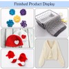 50 Pcs Large Eye Plastic Needles, 2.7inch/7cm Learning Needles, Yarn