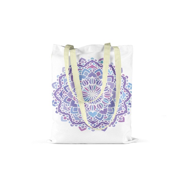 Bonamaison Printed Tote Bag, Reusable Grocery Bag, Shopping Bag, Machine