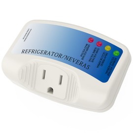 Refrigerator Surge Protector, CNAODUN Home Appliance Single Outlet Power Strip Surge Protector Voltage Brownout Outlet Suitable for PC/TV/Refrigerator 120V 15A(1 Pack)