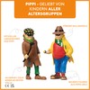 Pippi Langstrumpf Mini Dollhouse Figures - Plastic Dollhouse Accessories Figures