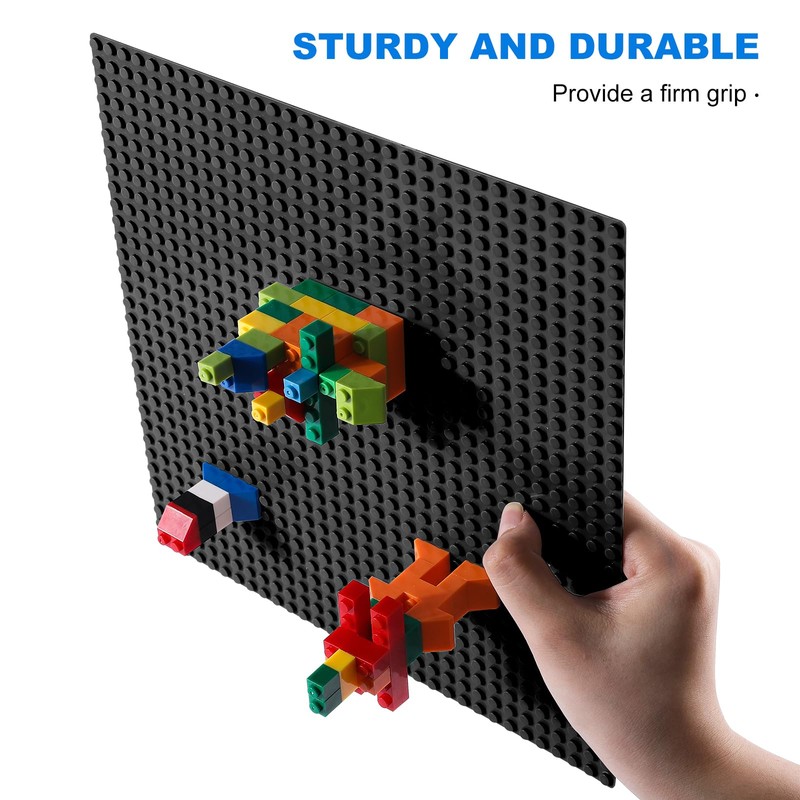 Pokiiulk Classic Baseplates Building Plates, 2 Pack 10" x 10"