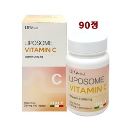 Hyun Heart Mall Liposomal Vitamin C Booster Liposomal Liposomal 1000 Effectiveness Pills Approved by the Food and Drug Administration, 60 tablets / 리포좀 비타민C 부스터 리포솜 리포조말 1000 효능 알약 식약청 인정 60정