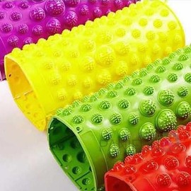 [Out_64] Massage Roller Foot Massage Roller Foot Acupressure Plate Yellow 3p (49329531) / [아우트_64]마사지롤러 발마사지롤러 발지압판 옐로우3p (49329531)